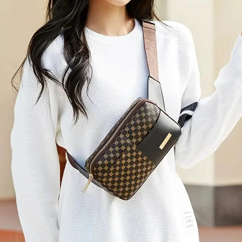 Leopard Pattern Chest Bag