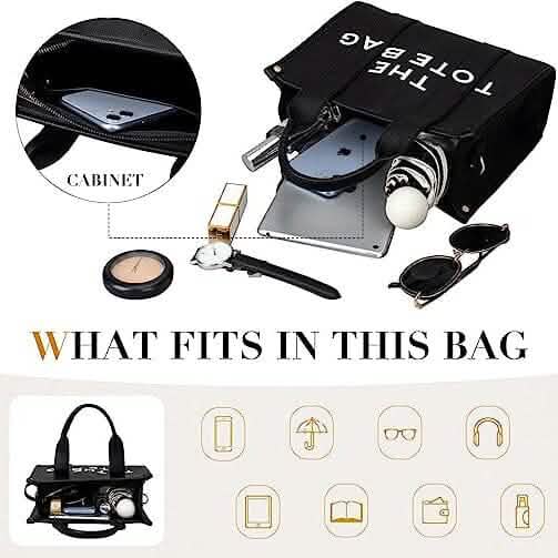 Trendy Leather Tote Bag Small Personalized Top Handle Crossbody Handbags