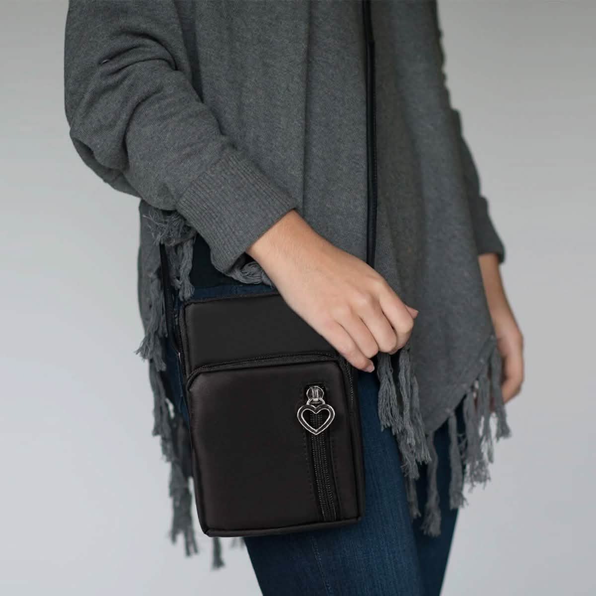 Women's Mini Cross-Body Shoulder Strap Cell Phone Wallet Pouch Bag Purse